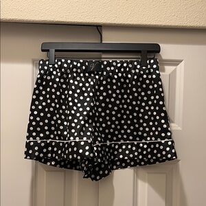 VS Polka Dot Silky Shorts.